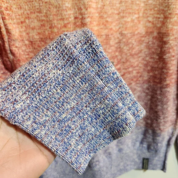 SCOTCH & SODA SLUB KNIT GRADIENT STRIPE SLIM FIT SWEATER SZ S - Picture 7 of 12